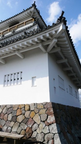 Kitsuki castle, the smallest castle in Oita prefecture, Japan.