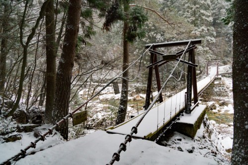 Suspension Bridge at Kakizore Gorge