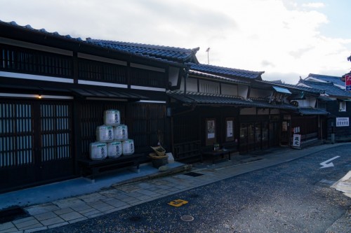 Nakatsugawa-juku Post Town close to Magome, Gifu, Japan.