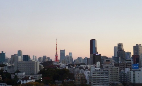 Tokyo Tower view from Shinagawa