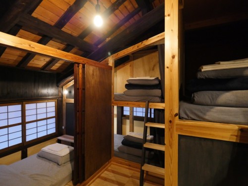 Uchikobare, A Renovated Guesthouse with Century Year Old Walls, Uchiko Town, Ehime, Japan.