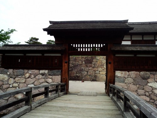 Historic Matsuhiro Nagano City Japan Samurai House War Tunnels Shrine