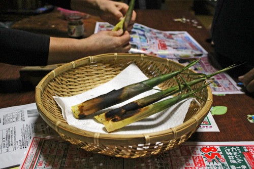 Bamboo Forest Takenoko Shoots Kagoshima Prefecture Local Cuisine Kyushu Japan 