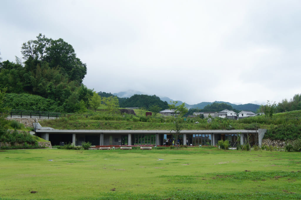 A modern building near the Kitora kofun