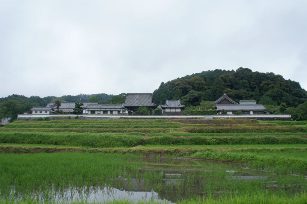 The Tachibana-dera temple, established during the Asuka period