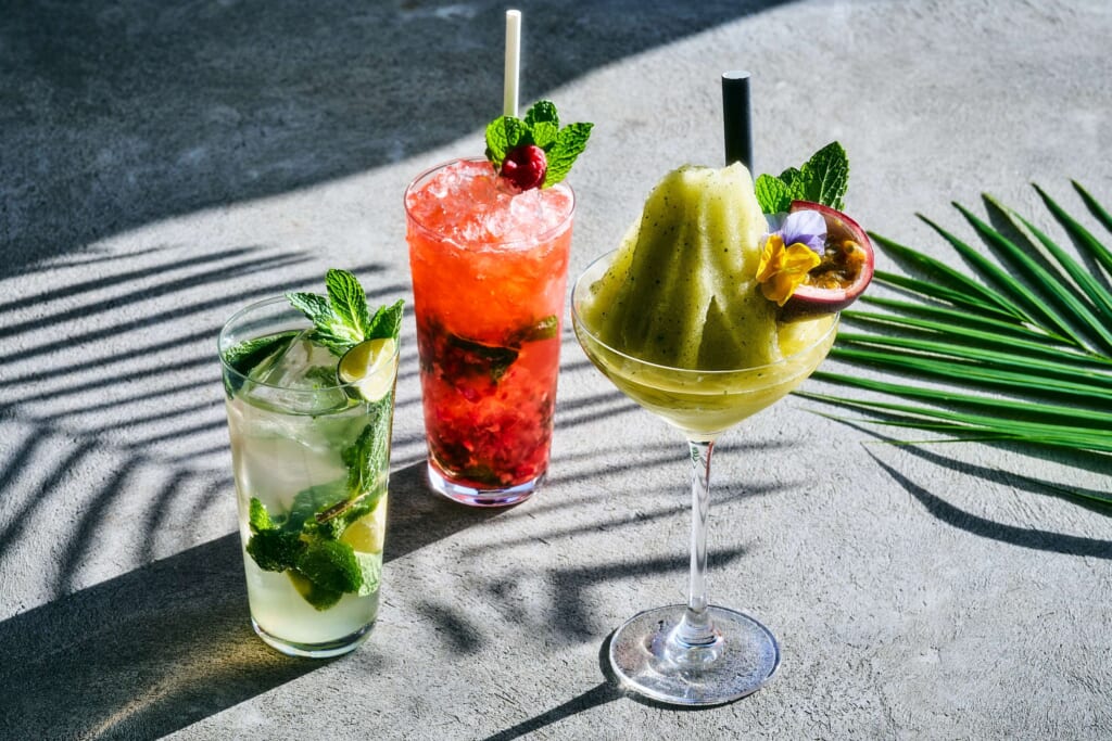 summer cocktails at Andaz Tokyo Toranomon