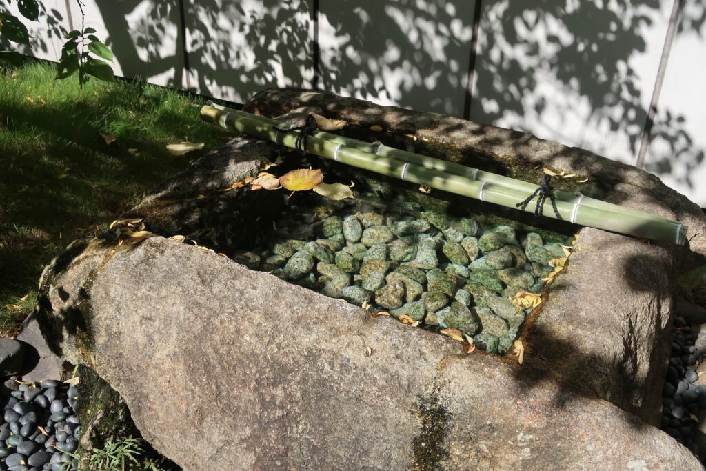 water pond at Miwa Shrine